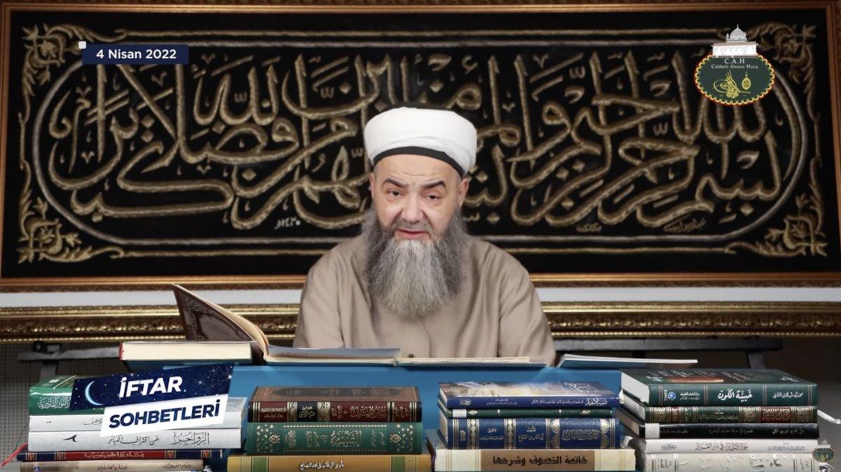 Cübbeli Ahmet Hoca: Ramazan'da televizyona çıkan hocaları dinlemeyin