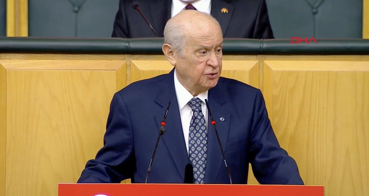 Devlet Bahçeli'den 'barajı geçemeyecek' yorumlarına cevap