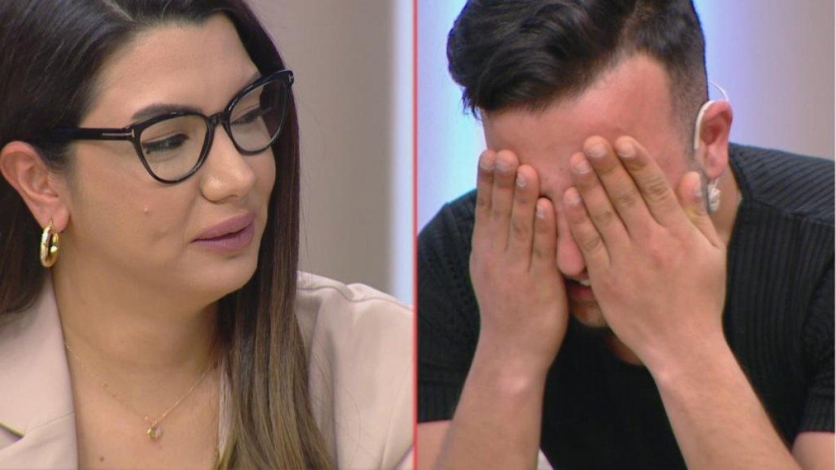 Yıllarca ölü bildiği oğlunu ilk defa canlı yayında gördü