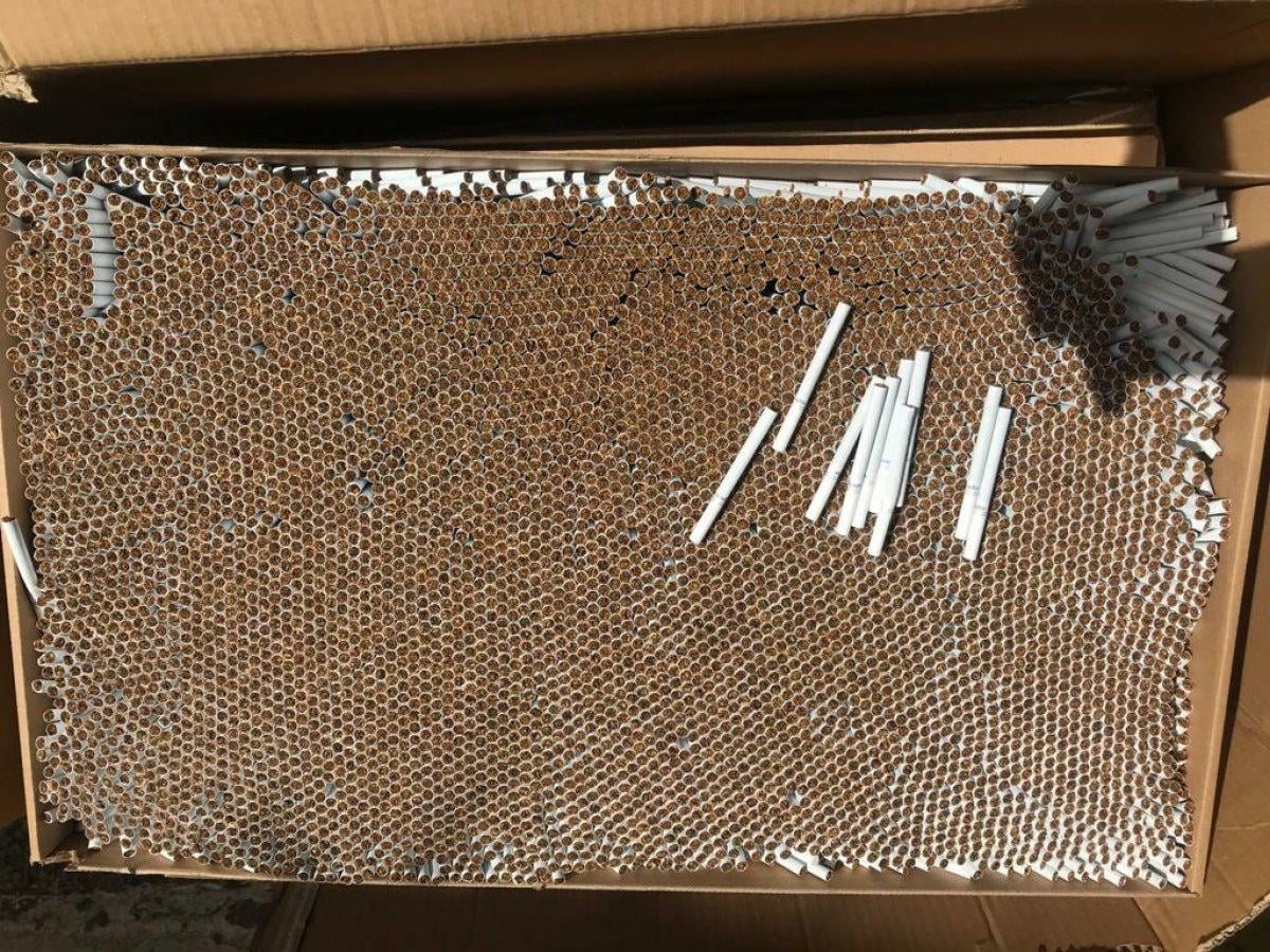 Uşak'ta 8 milyon kaçak sigara ele geçirildi