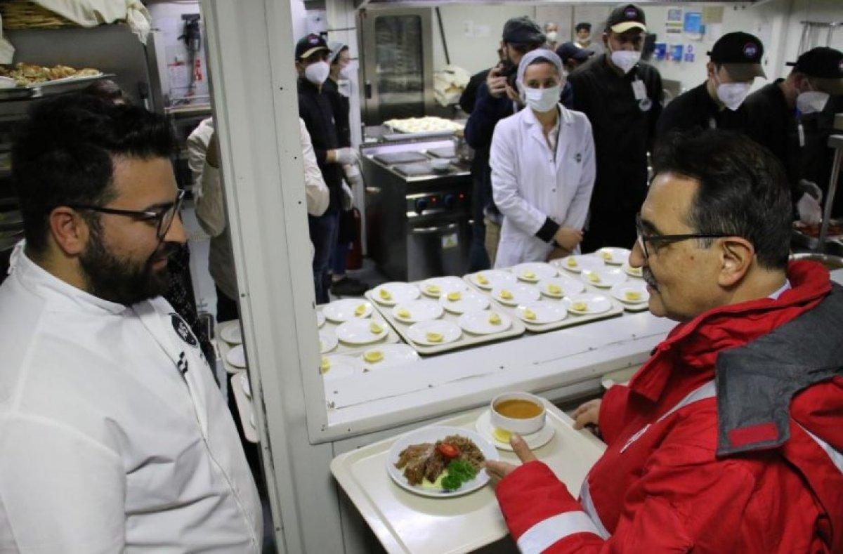 Fatih Dönmez, Filyos Limanı'nda çalışanlarla iftar yaptı