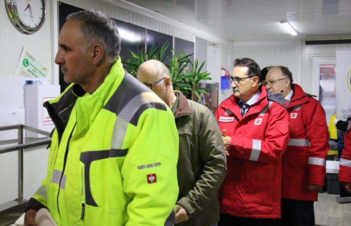 Fatih Dönmez, Filyos Limanı'nda çalışanlarla iftar yaptı