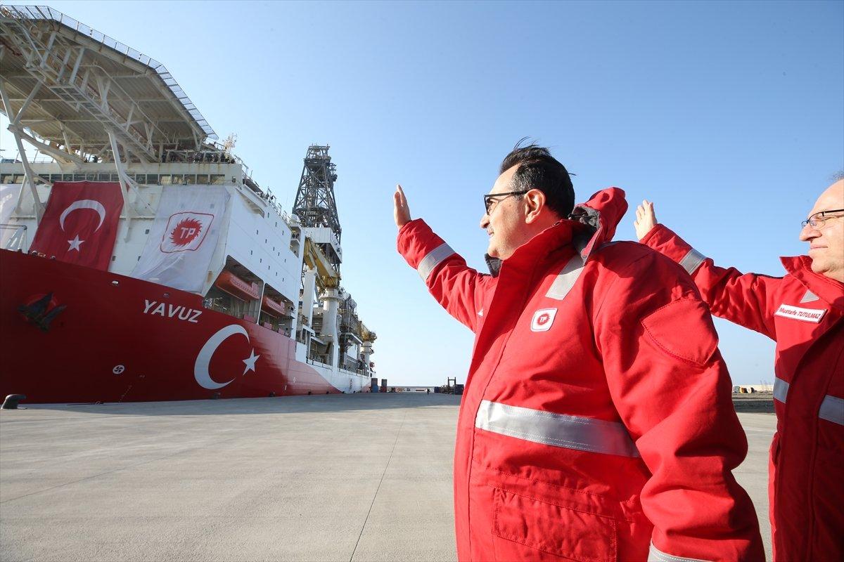 Yavuz Sondaj Gemisi, Karadeniz'e açıldı