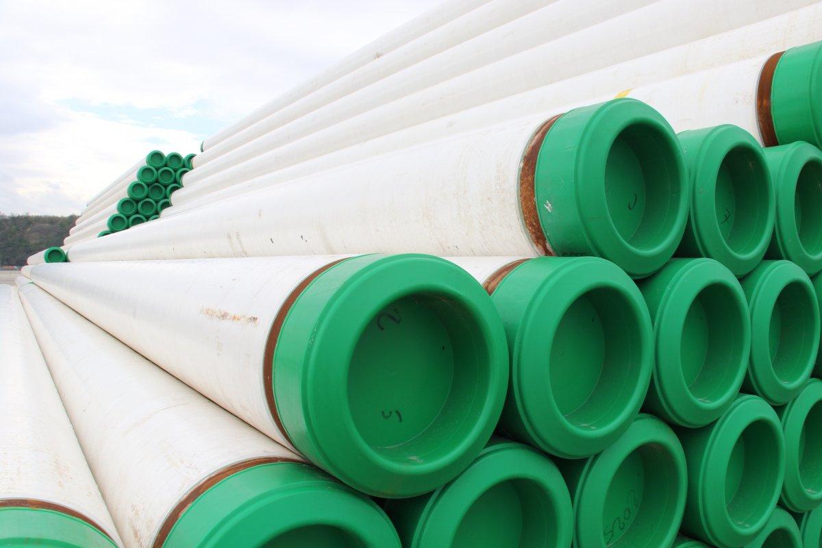 540 milyar metreküp doğalgazı taşıyacak boruların sevkiyatı sürüyor