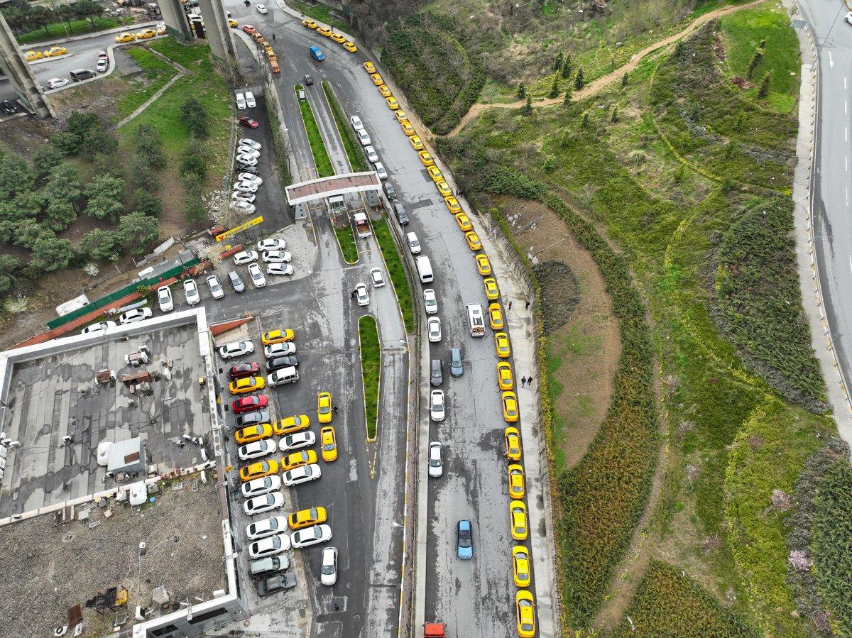 İstanbul'da taksimetre güncelleme kuyrukları başladı