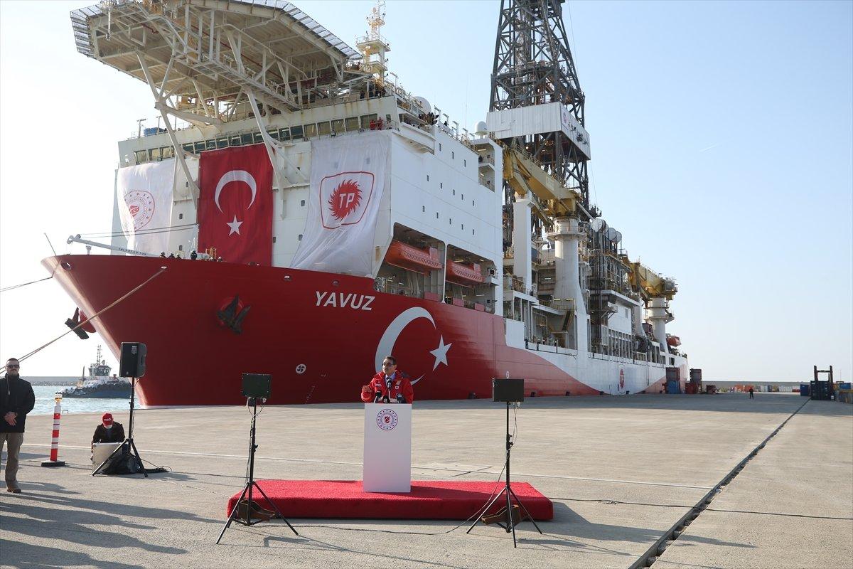 Yavuz Sondaj Gemisi, Karadeniz'e açıldı