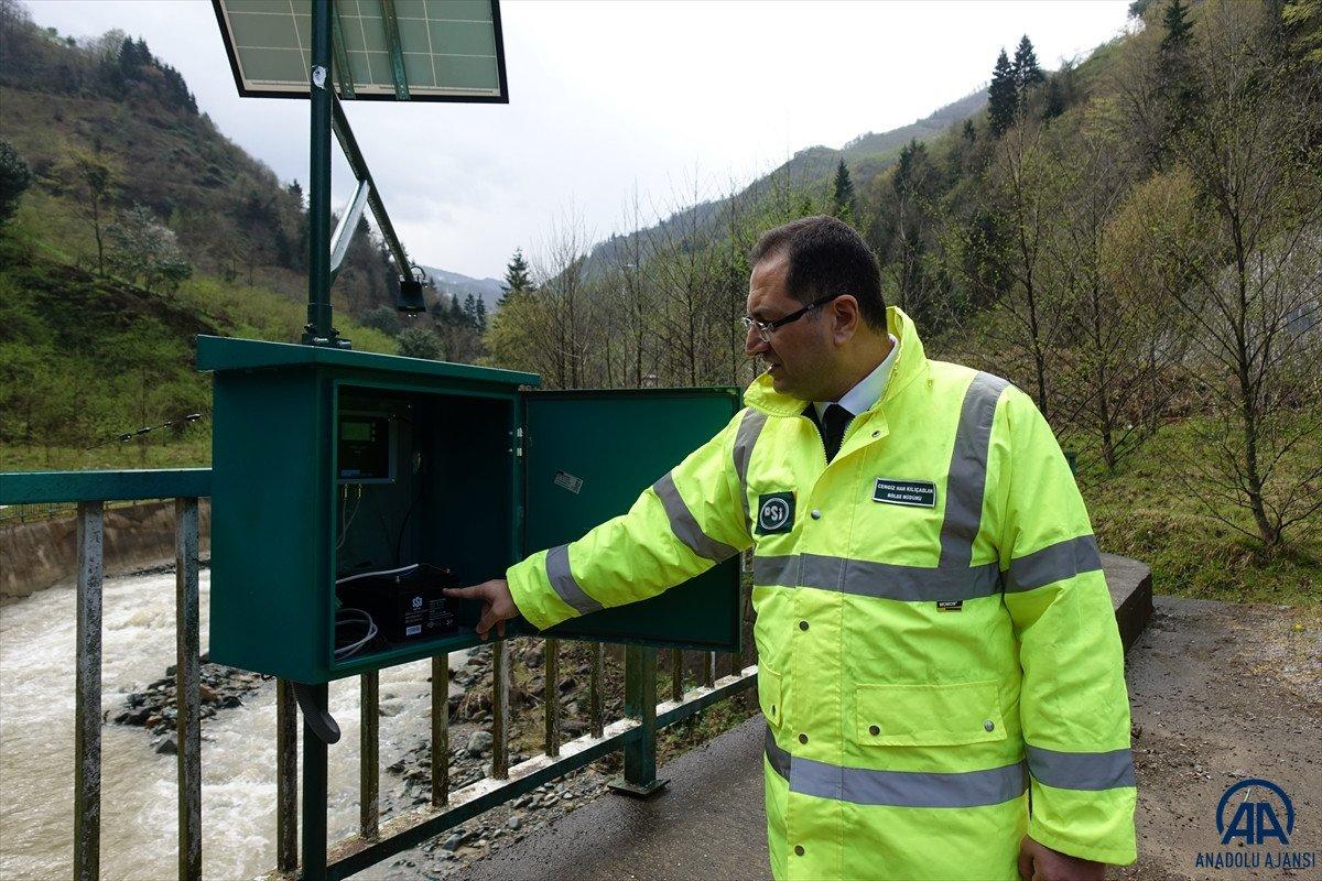 Doğu Karadeniz’de taşkına karşı önlem: 90 derede, erken uyarı sistemi kuruldu