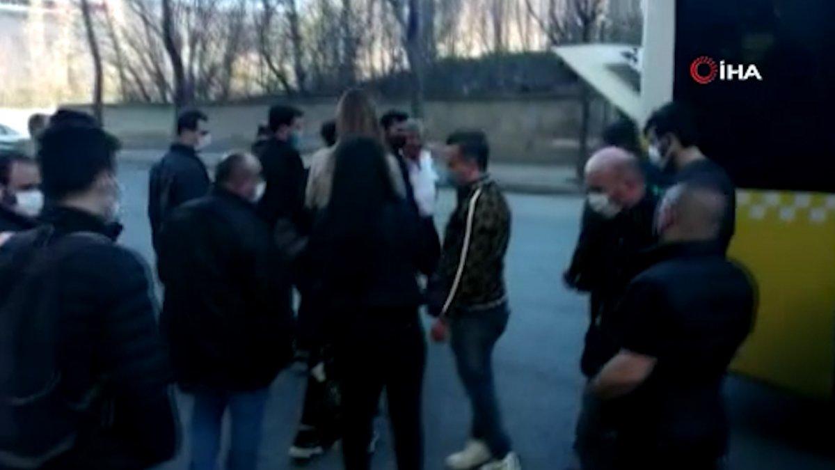 Bahçelievler'de iki İETT otobüsü yolda kaldı