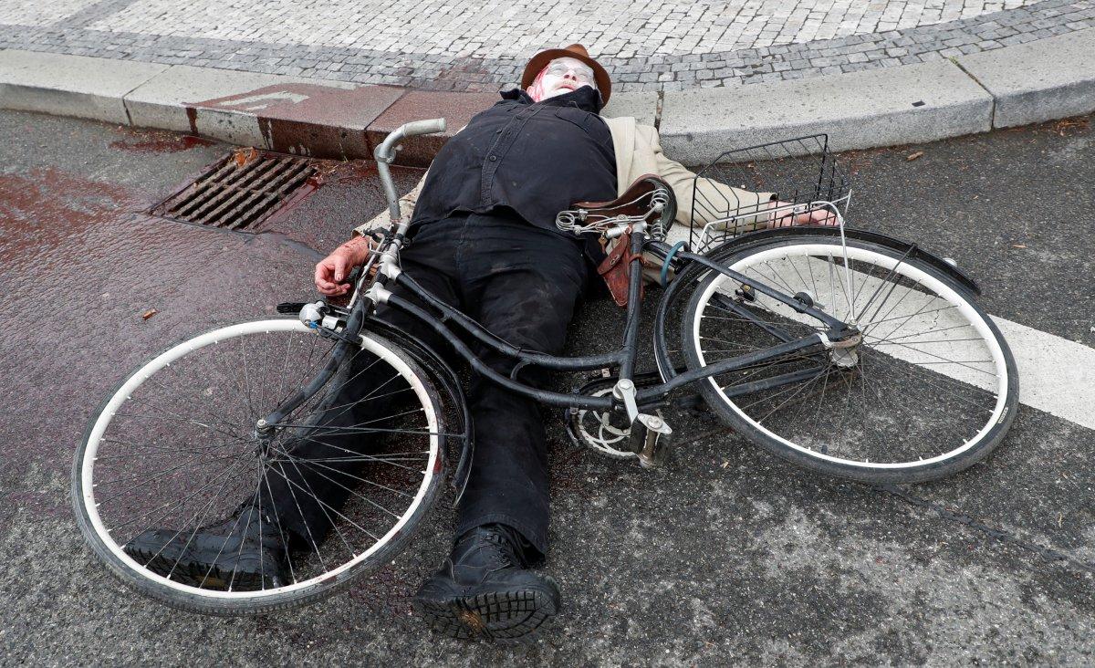 Çekya'da Buça protestosu