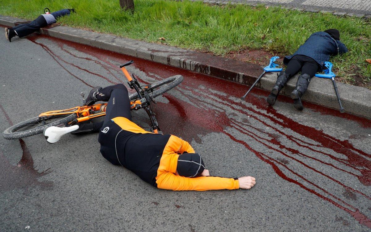 Çekya'da Buça protestosu