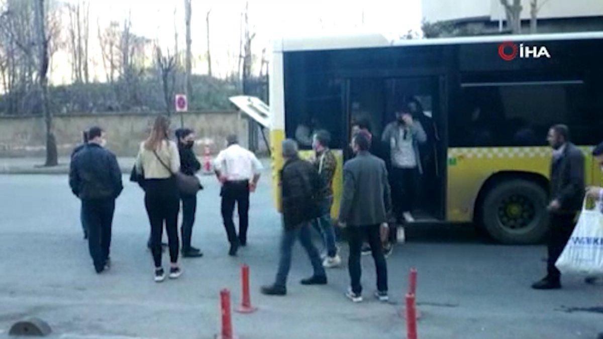 Bahçelievler'de iki İETT otobüsü yolda kaldı