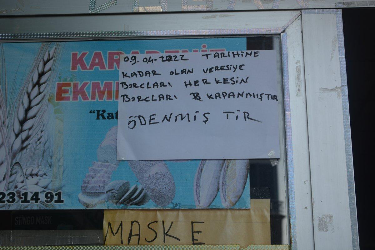 Ordu'da gizemli hayırsever 7 bakkalda 200 bin liralık veresiye borcu ödedi