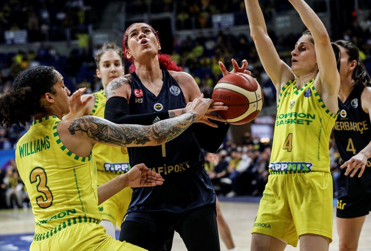 Kadınlar Euroleague'de Fenerbahçe ikinci oldu