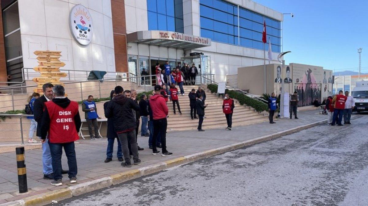 İzmir'deki Çiğli Belediyesi'nde grev kararı