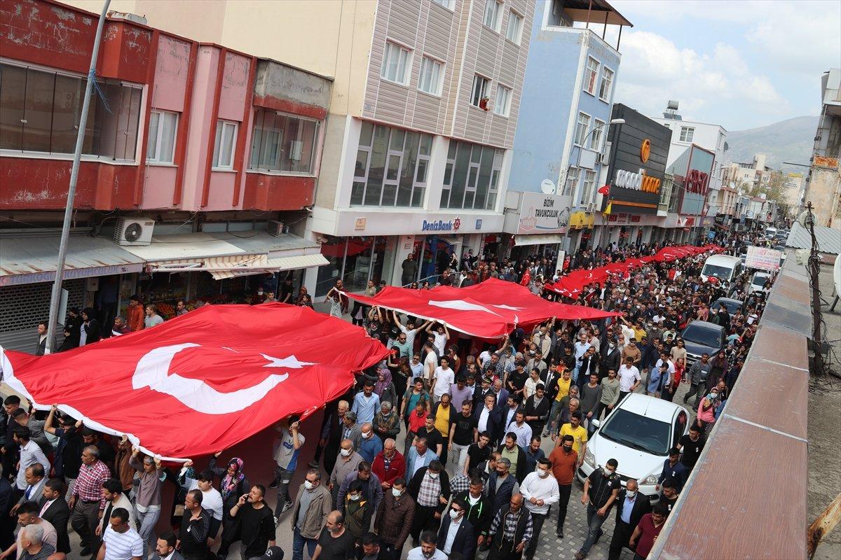 Şehitler Yusuf Avan ile Burak Şahin’e hüzünlü veda