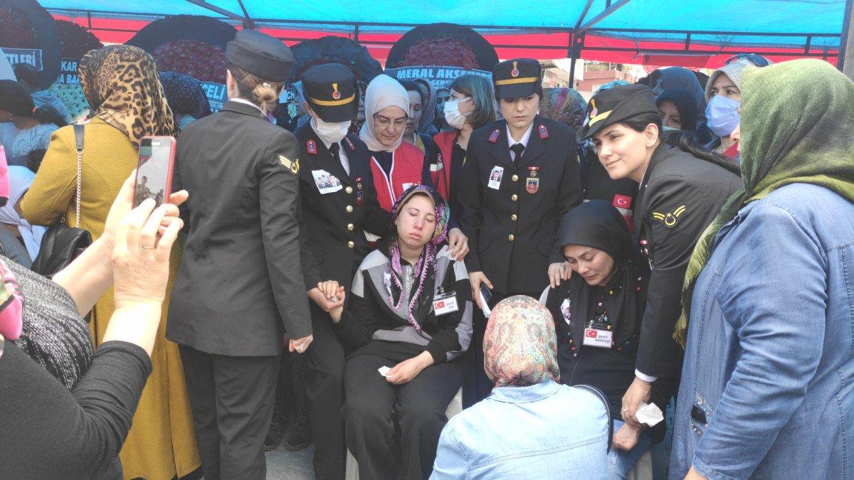 Şehitler Yusuf Avan ile Burak Şahin’e hüzünlü veda