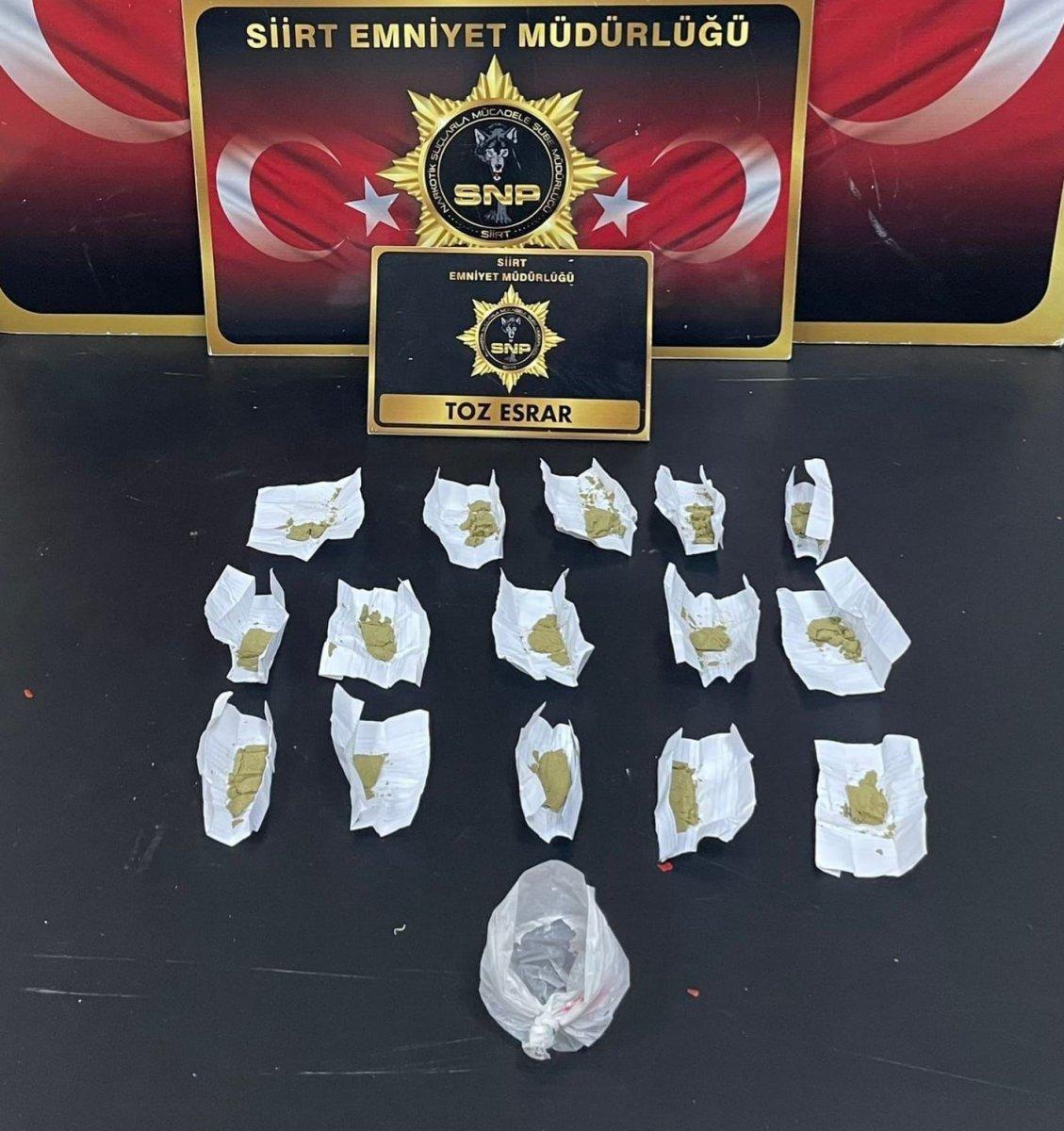 Siirt'te uyuşturucuyu çay ocağında satan torbacı yakalandı