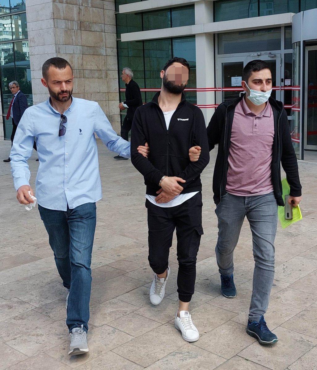 Samsun'da annesinden zorla para aldı, tutuklandı