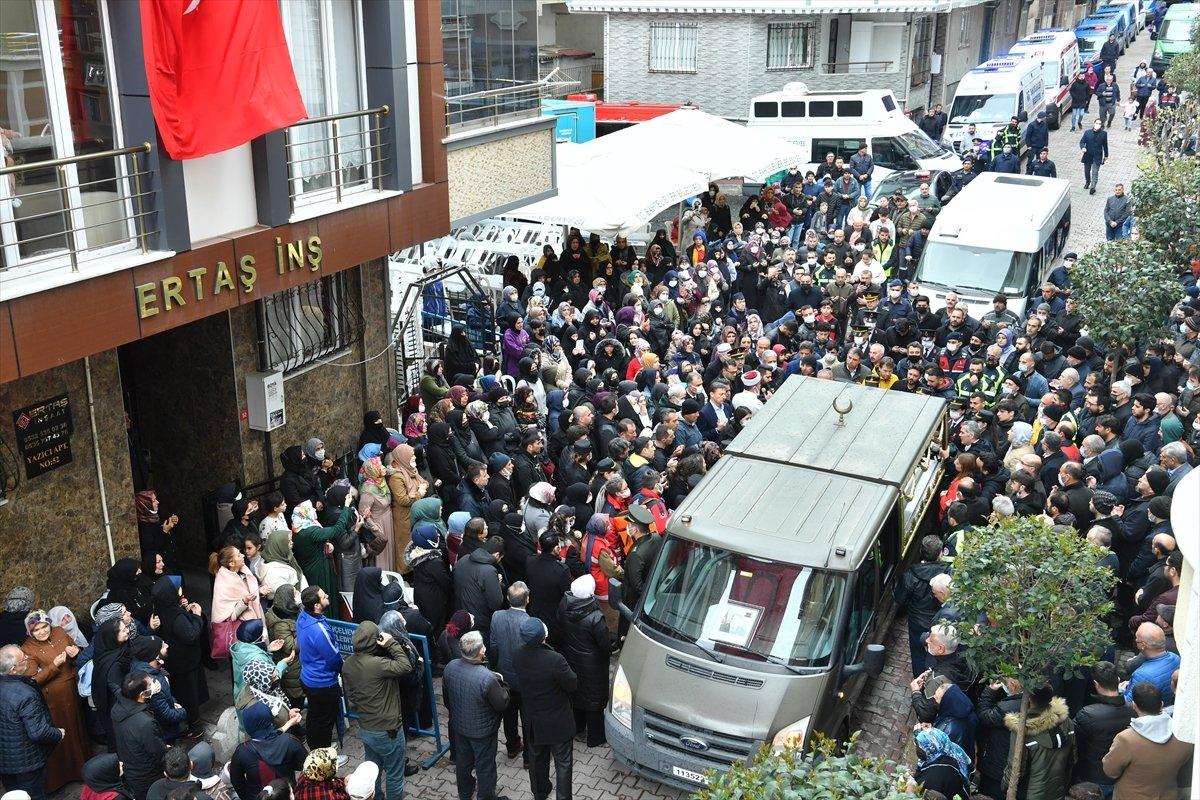 Adana'da kazada şehit olan Burak Şahin'e veda