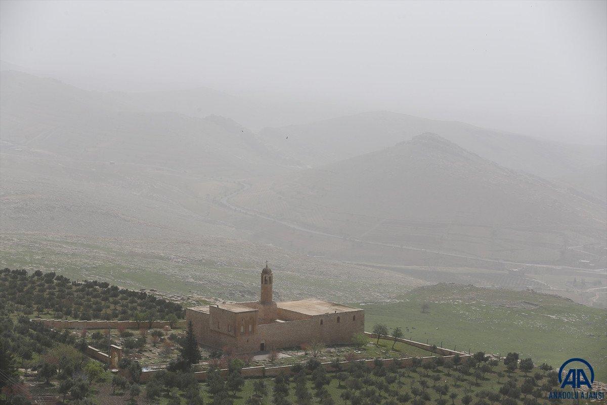 Mardin'de toz taşınımı: Görüş mesafesi düştü