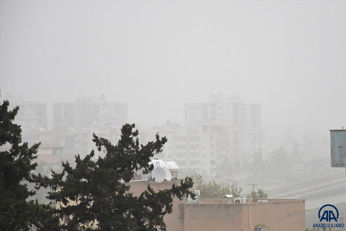 Mardin'de toz taşınımı: Görüş mesafesi düştü