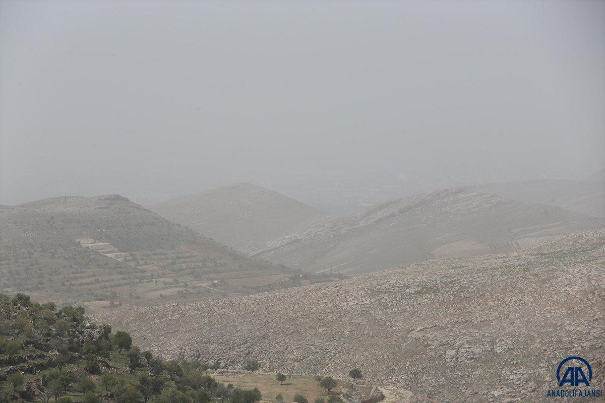Mardin'de toz taşınımı: Görüş mesafesi düştü