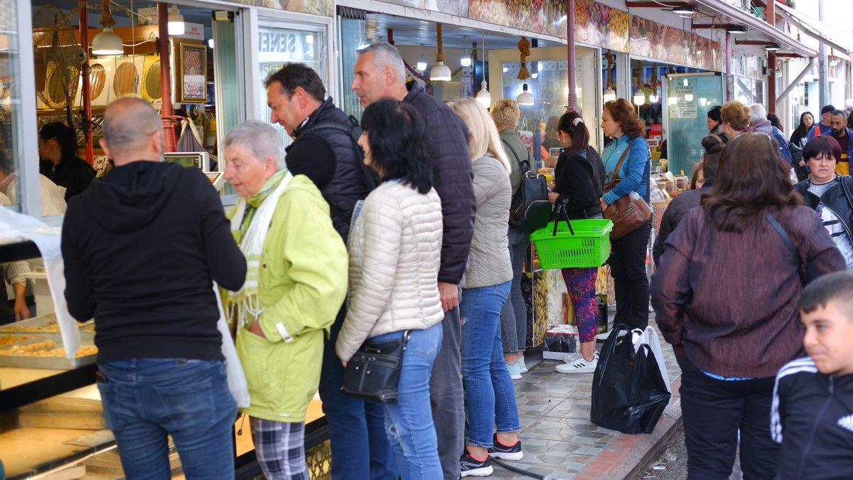 Bulgarlar, nisan ayında da Edirne'ye akın ediyor