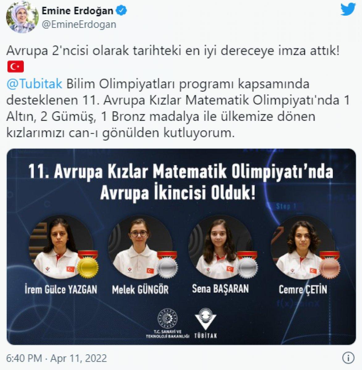 Avrupa Kızlar Matematik Olimpiyatı’nda kızlarımızdan tarihi başarı