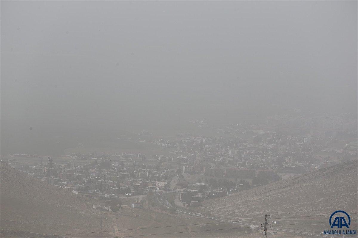 Mardin'de toz taşınımı: Görüş mesafesi düştü