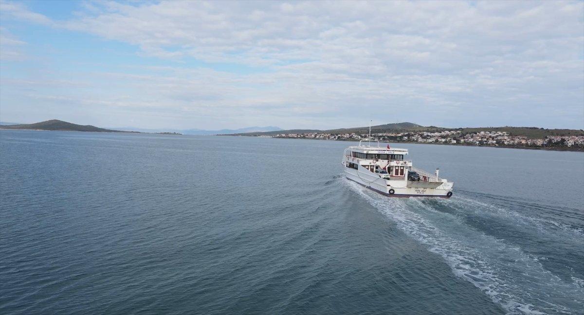Ayvalık-Midilli feribot seferleri aylar sonra yeniden başladı