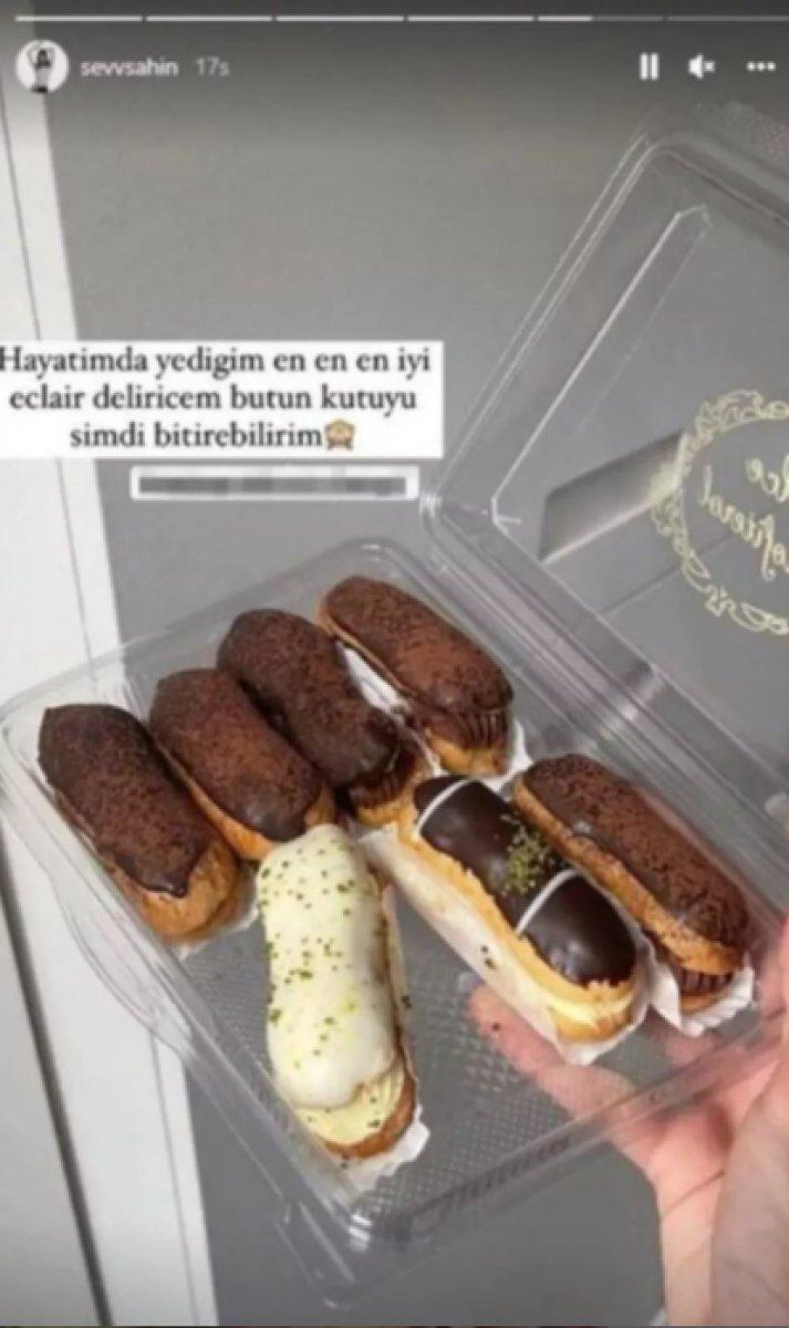 Şevval Şahin yine kendine güldürdü