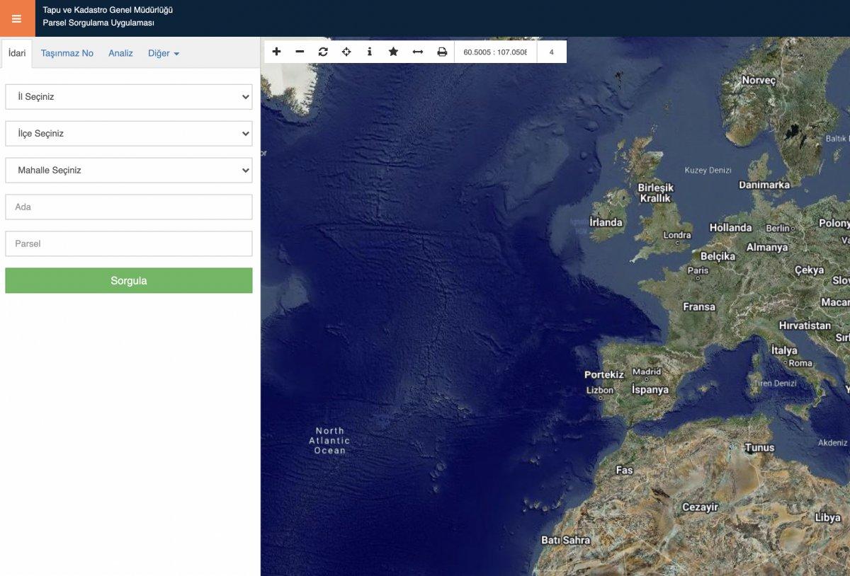 Parsel sorgu sistemine ilgi artıyor