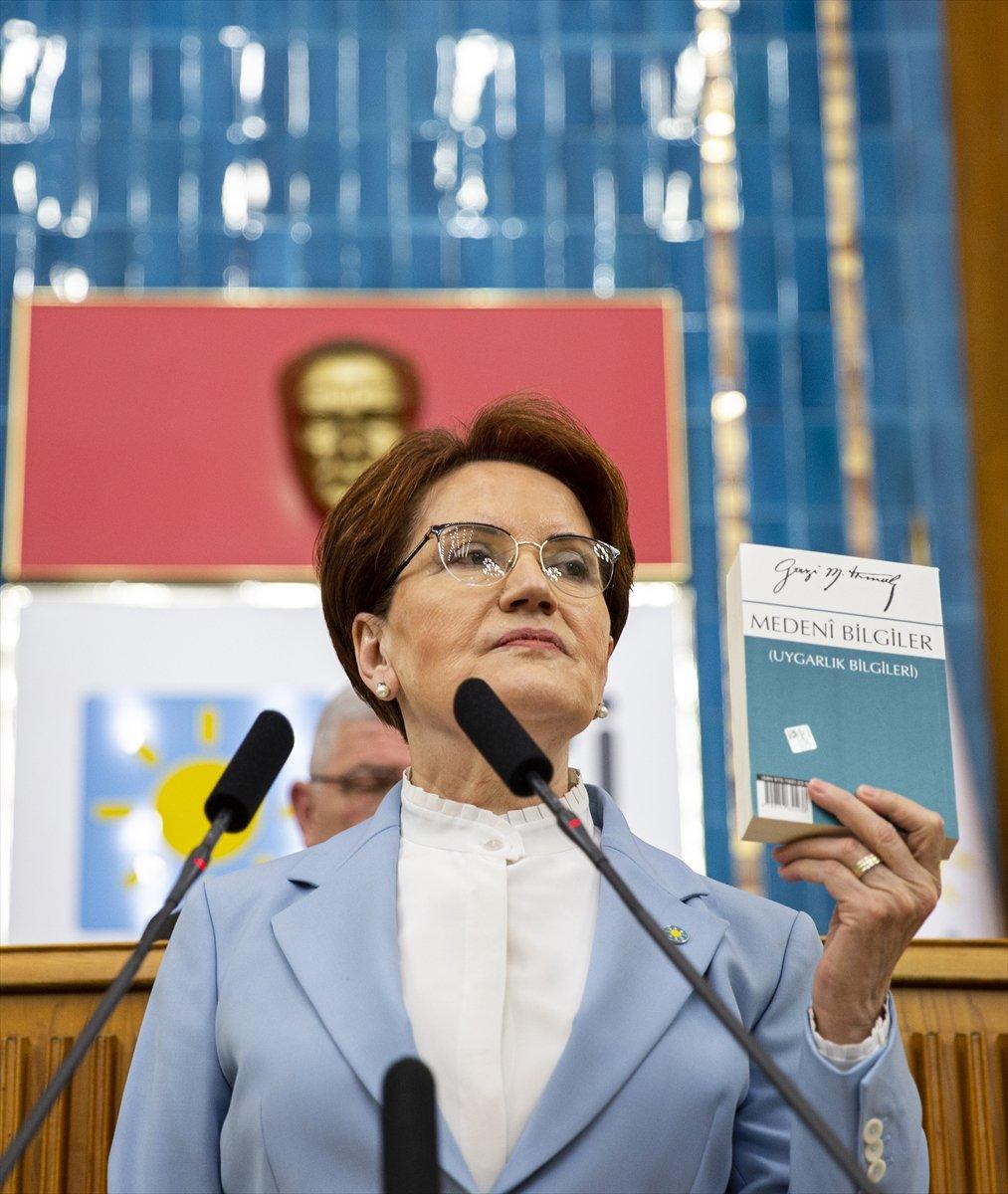 Meral Akşener: Okullarda Atatürk'ün Medeni Bilgiler kitabını okutacağız