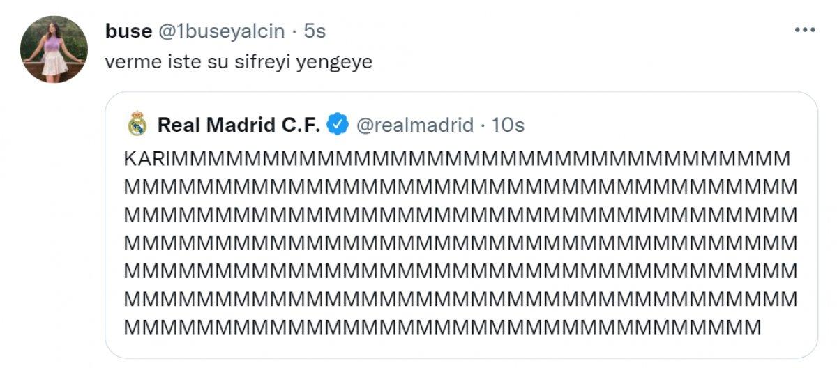 Real Madrid'in tweet'i sosyal medyada gündem oldu