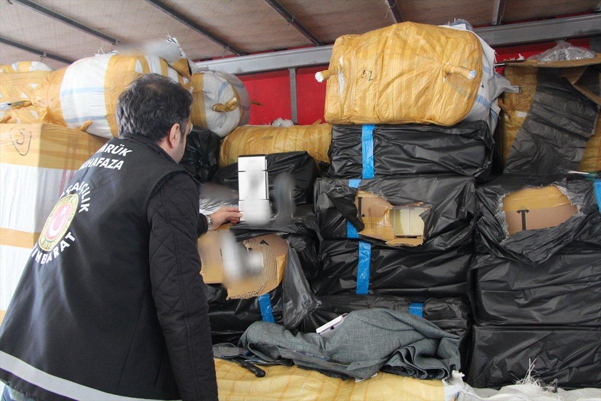 Kapıkule'de 23 milyon liralık dev operasyon