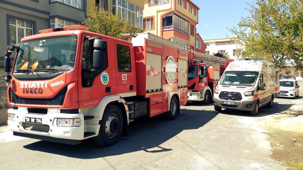 Tekirdağ'da eşini dinlemeyen adam, çıktığı çatıdan düştü