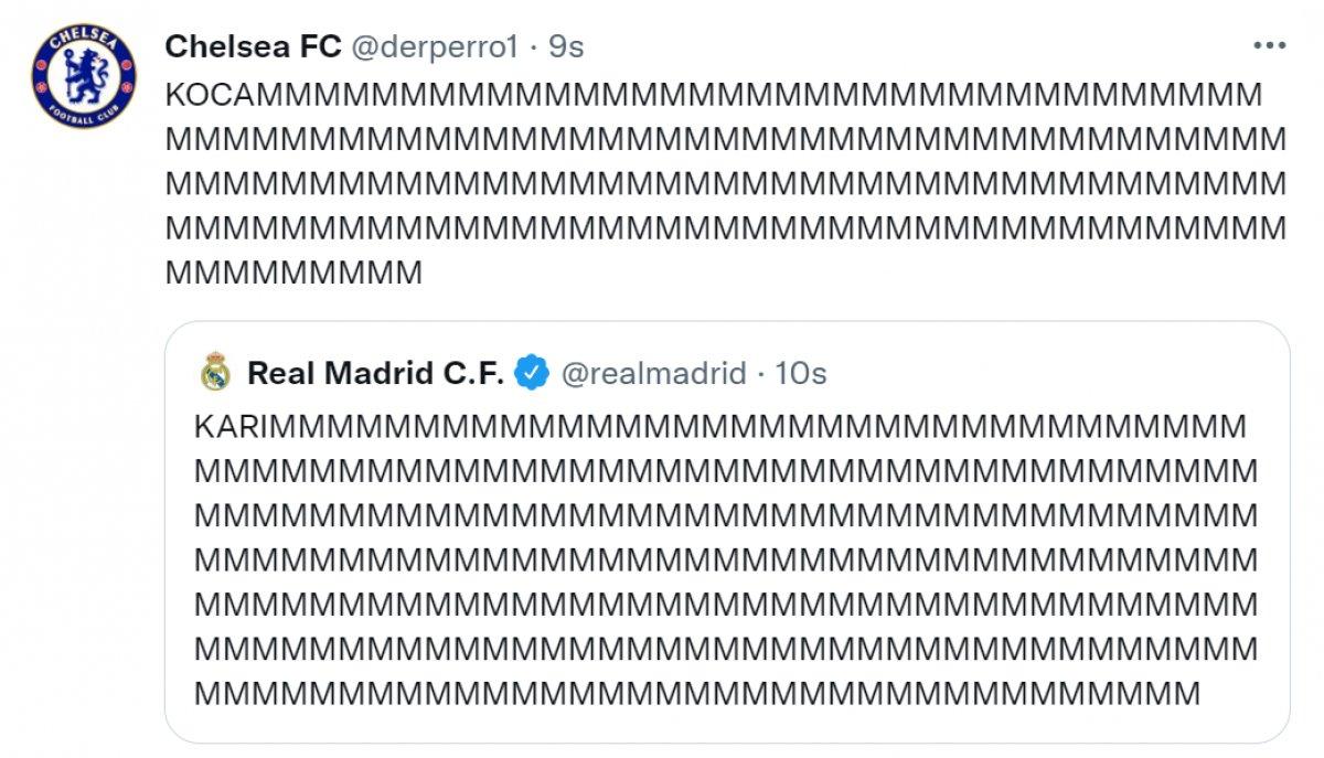 Real Madrid'in tweet'i sosyal medyada gündem oldu