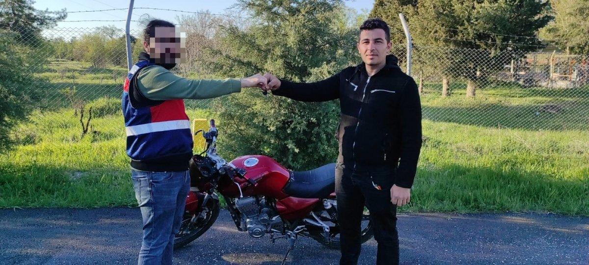 Denizli'de çalıntı motoru ilana koyan hırsızların notu şaşkına çevirdi