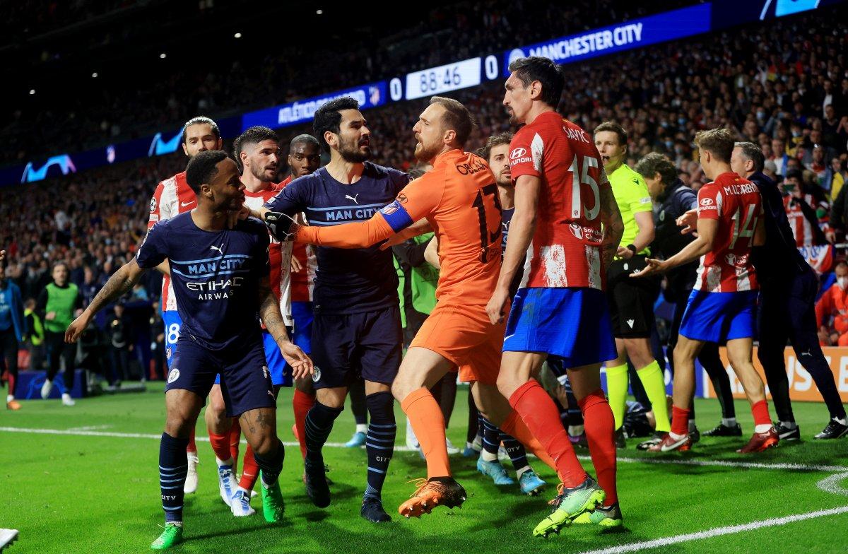 Şampiyonlar Ligi'nde Atletico Madrid'i eleyen Manchester City yarı finalde