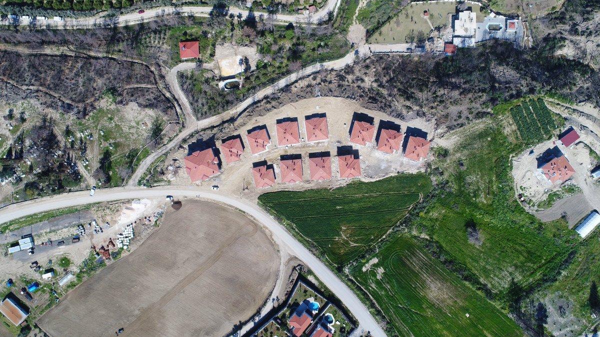 Manavgatlı yangın mağdurlarına müjde: Evler tamamlanmak üzere