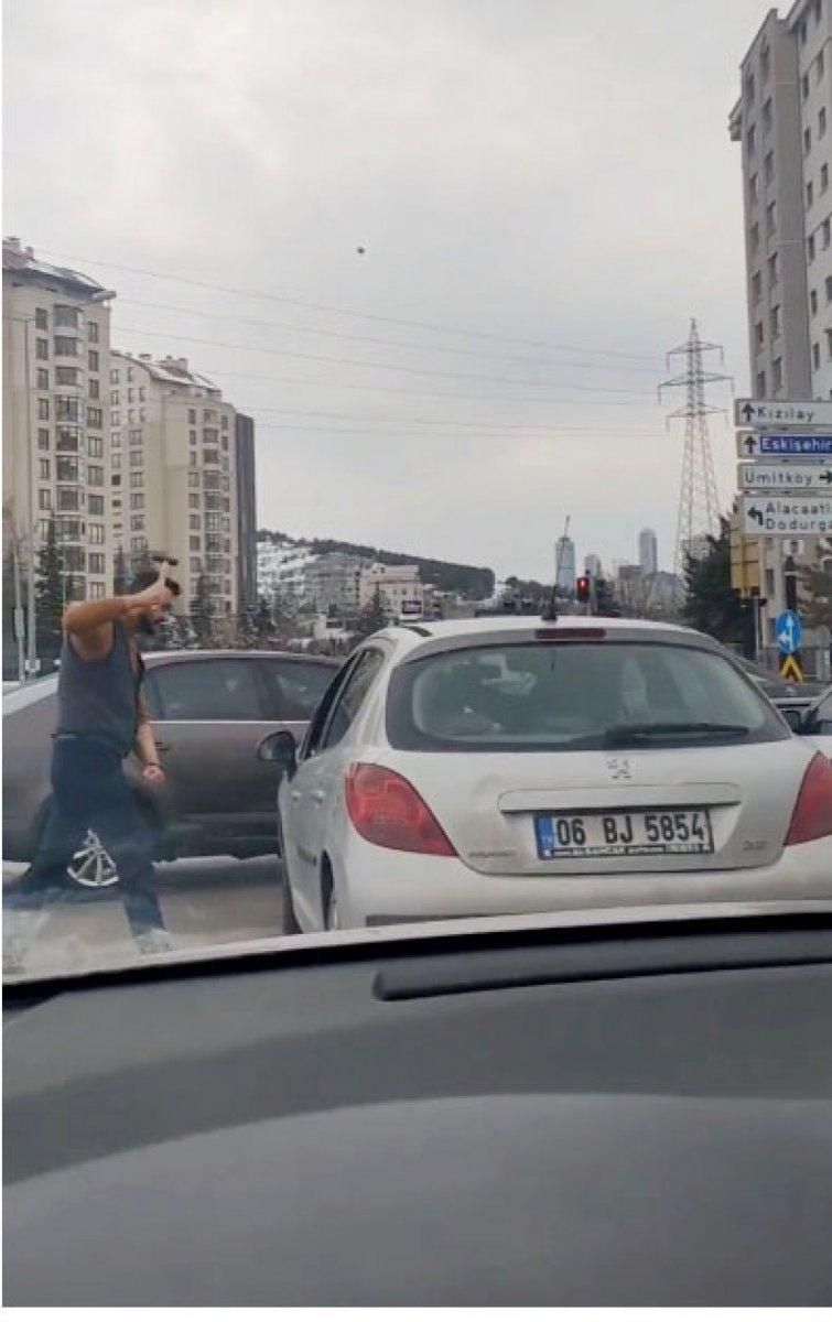 Ankara’da çekiçli maganda özür dilese de tahliye talebi reddedildi