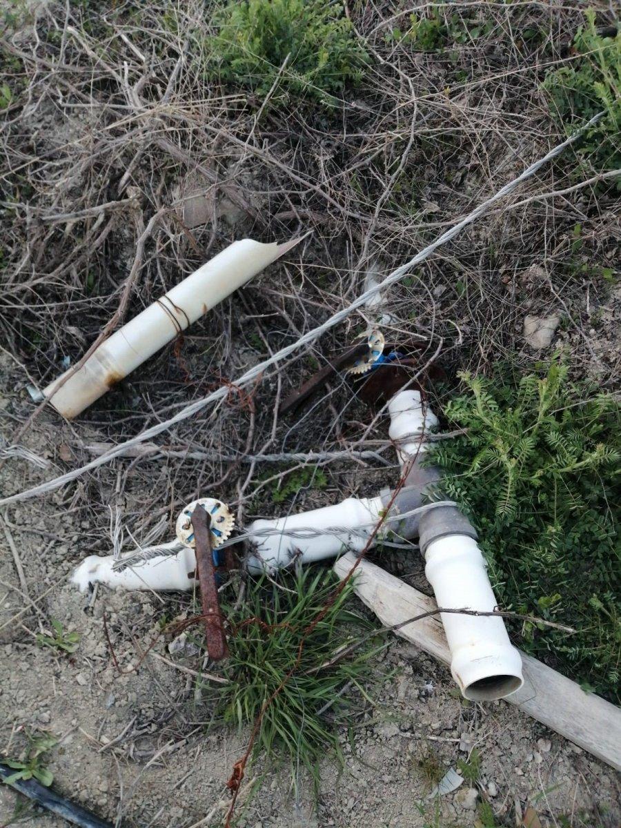 Malatya'daki mahallenin su pompalarını çaldılar