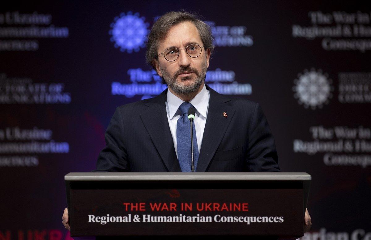 Fahrettin Altun: Ukrayna krizindeki arabuluculuğumuz tesadüf eseri değildir