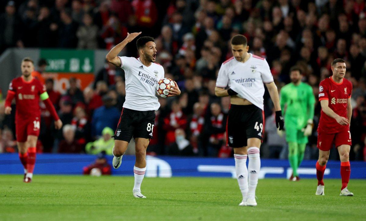 Şampiyonlar Ligi'nde Benfica'yı eleyen Liverpool yarı finalde