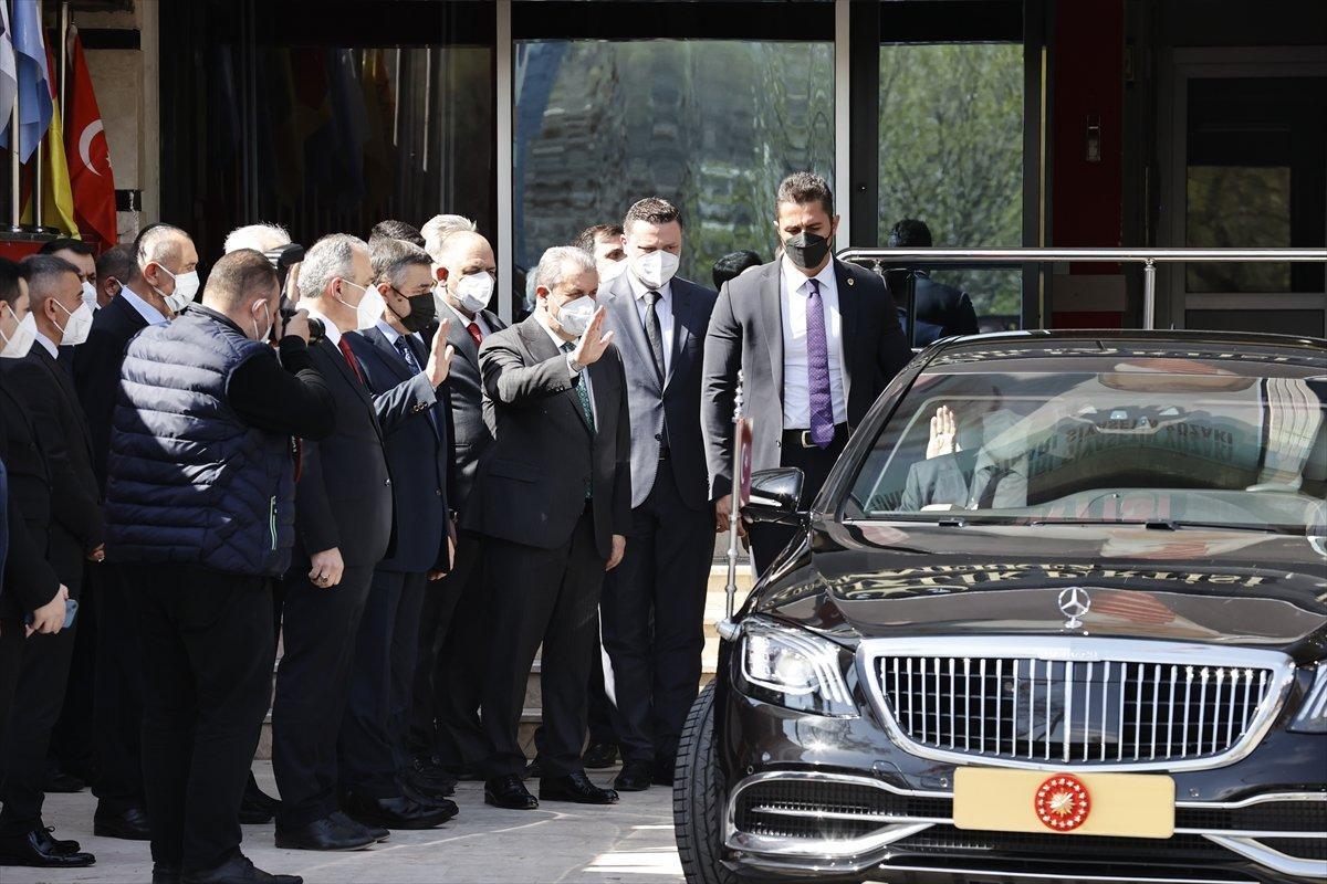 Cumhurbaşkanı Erdoğan'dan Mustafa Destici ziyareti