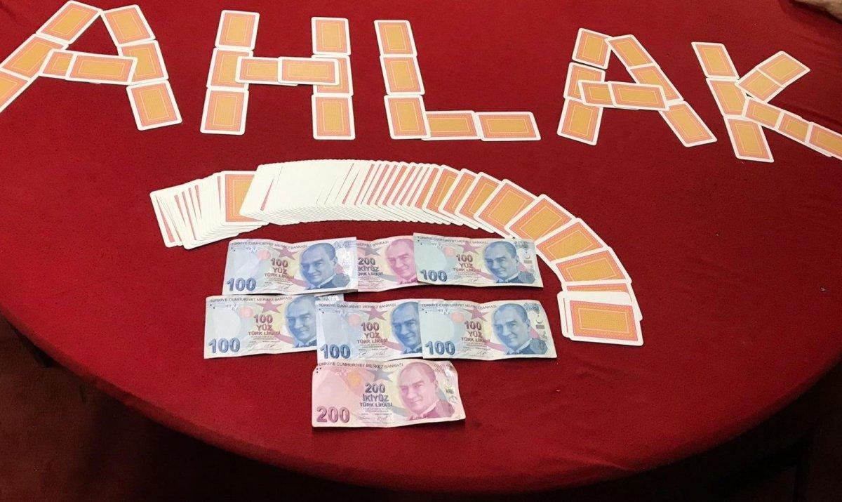 Eskişehir'de tombala oynarken yakalananlara ceza