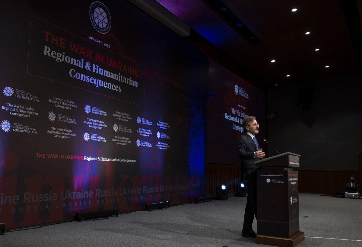 Fahrettin Altun: Ukrayna krizindeki arabuluculuğumuz tesadüf eseri değildir