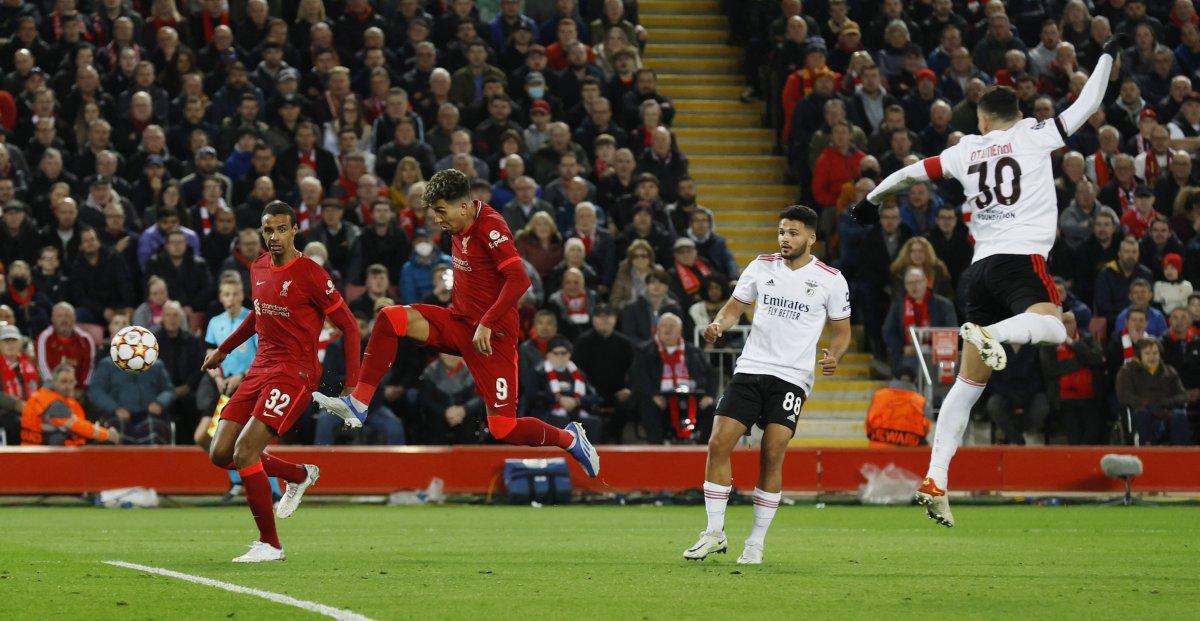 Şampiyonlar Ligi'nde Benfica'yı eleyen Liverpool yarı finalde