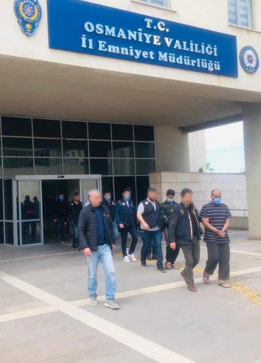 Osmaniye'de DEAŞ operasyonuna 6 tutuklama