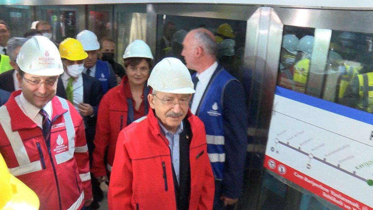 Kılıçdaroğlu’ndan İmamoğlu’na: Engelleri aşıp hizmet ediyor